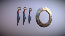 Throwing Weapons Set