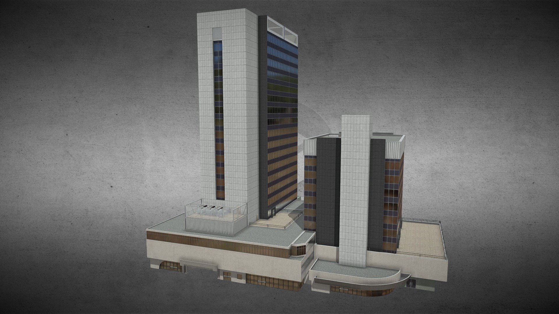 City Towers 3d model