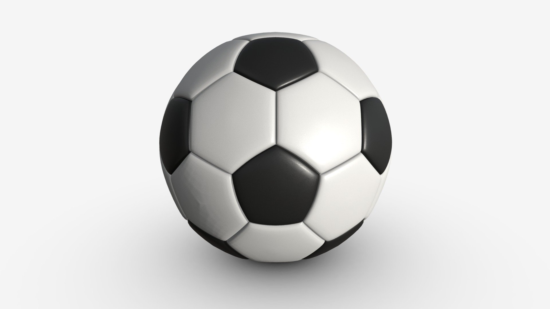 Soccer Ball 01 Standard 3d model