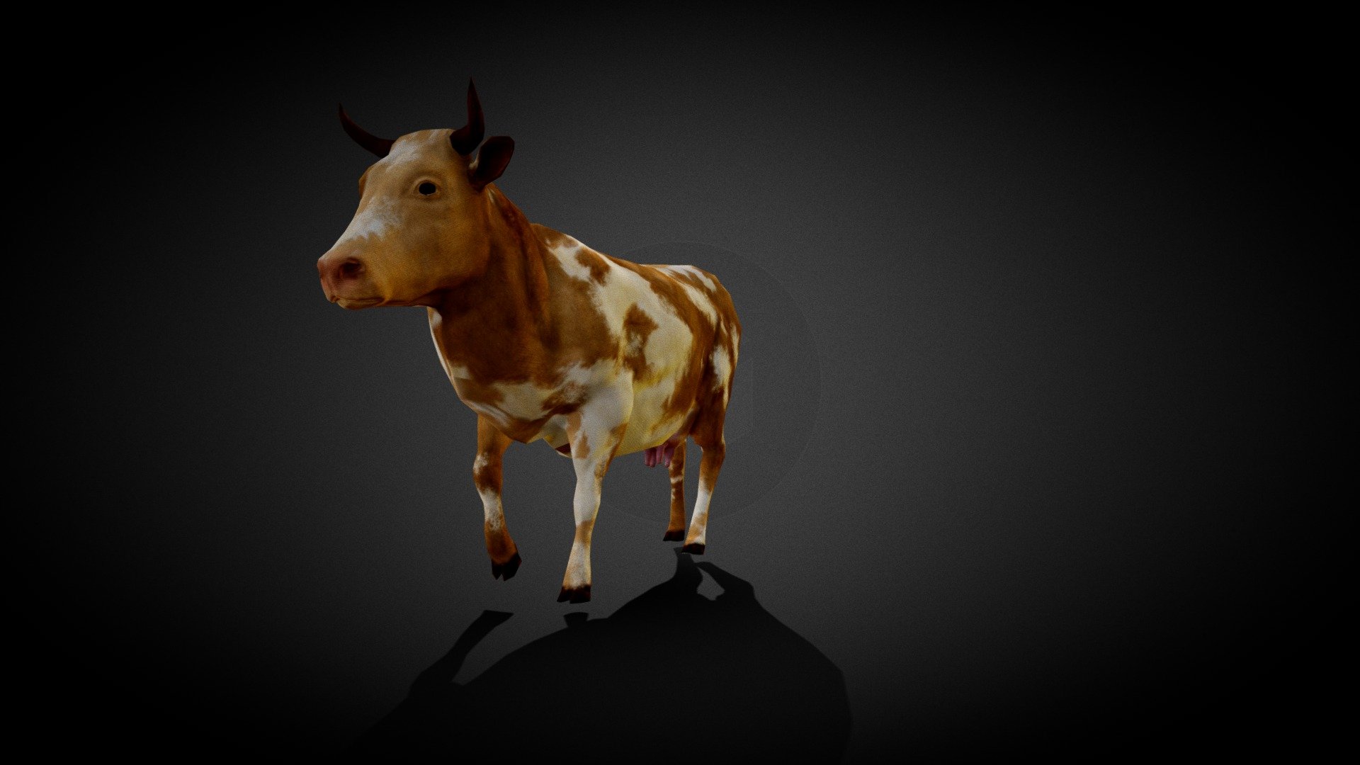 Cow 3d model