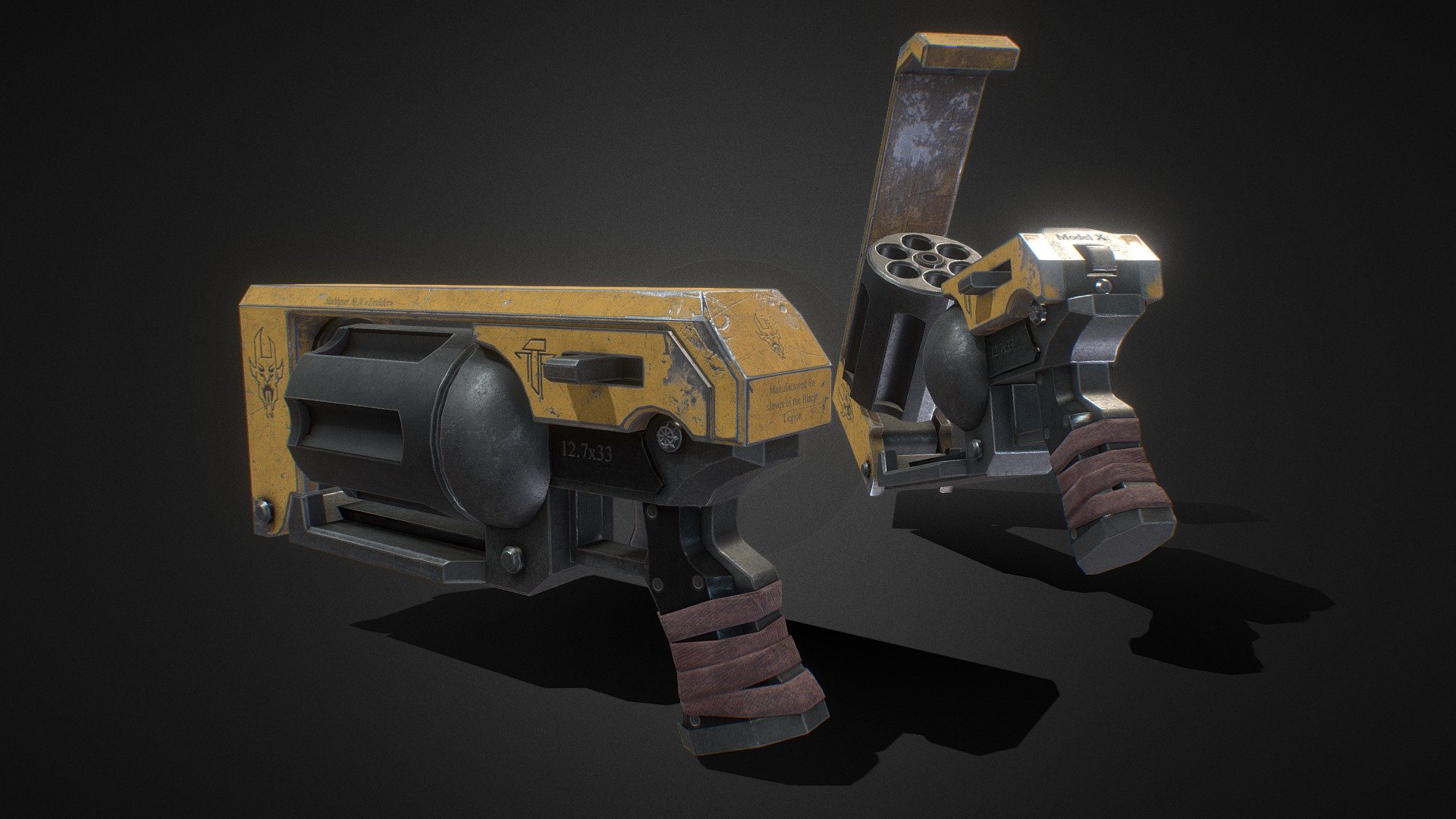 STABBGUN № X Trollder 3d model