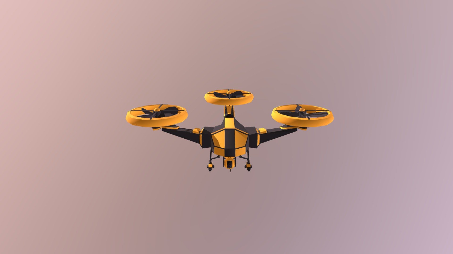 Dron 3d model