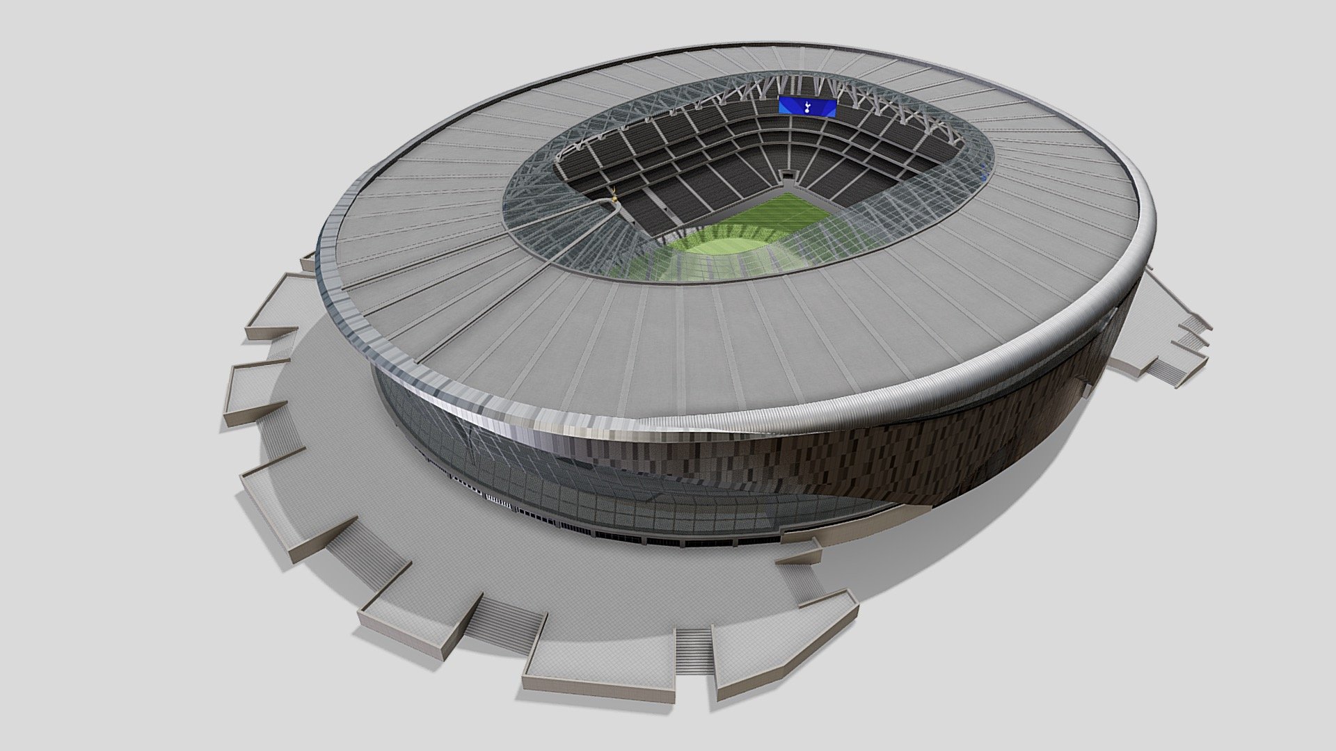 Tottenham Hotspur Stadium 3d model