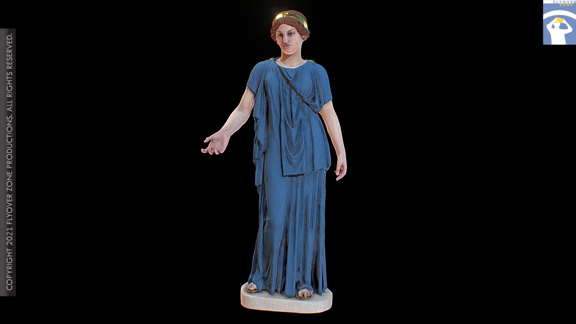 Female Divinity (restored) 3d model