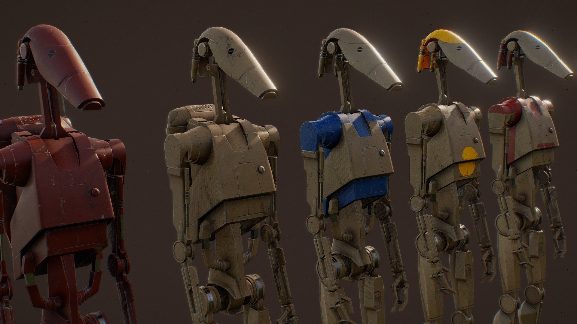 Star Wars Droid 3d model