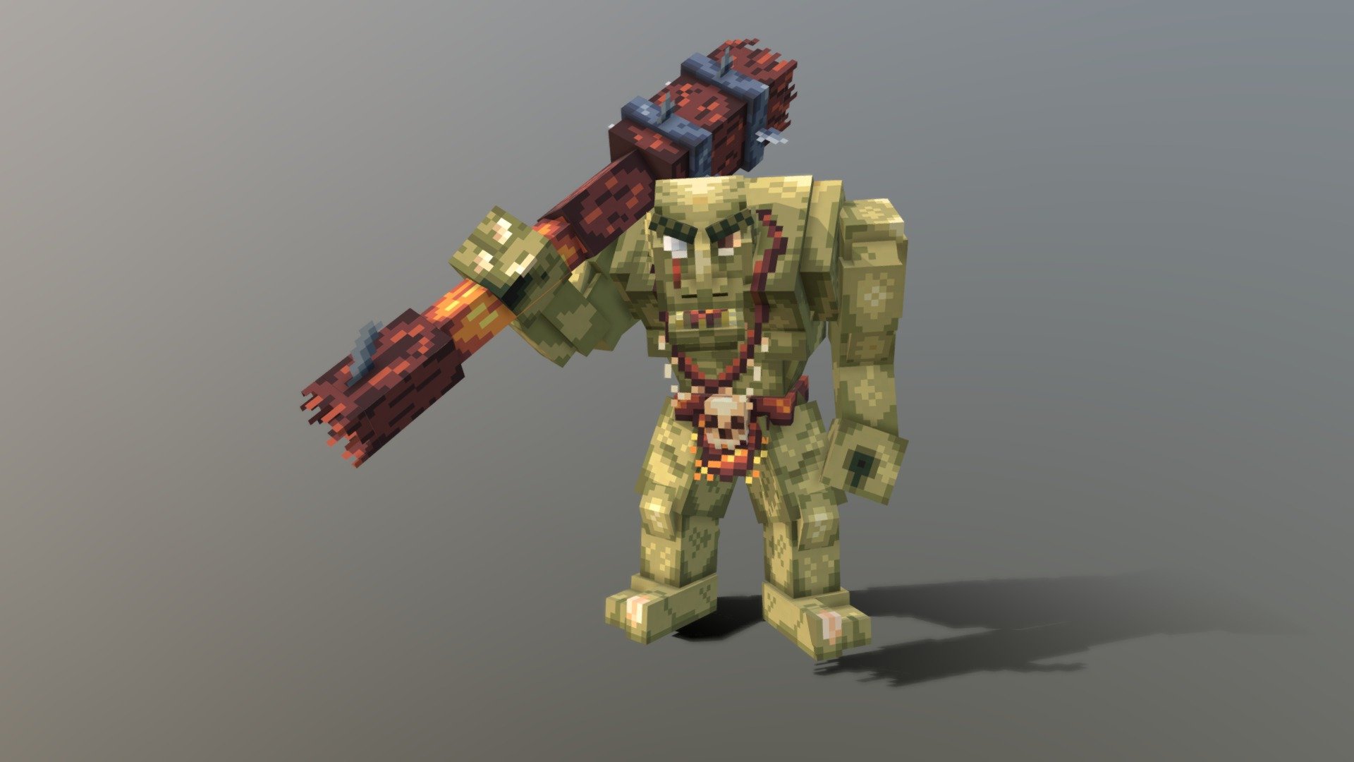 Wild Ogre [Model Engine] 3d model