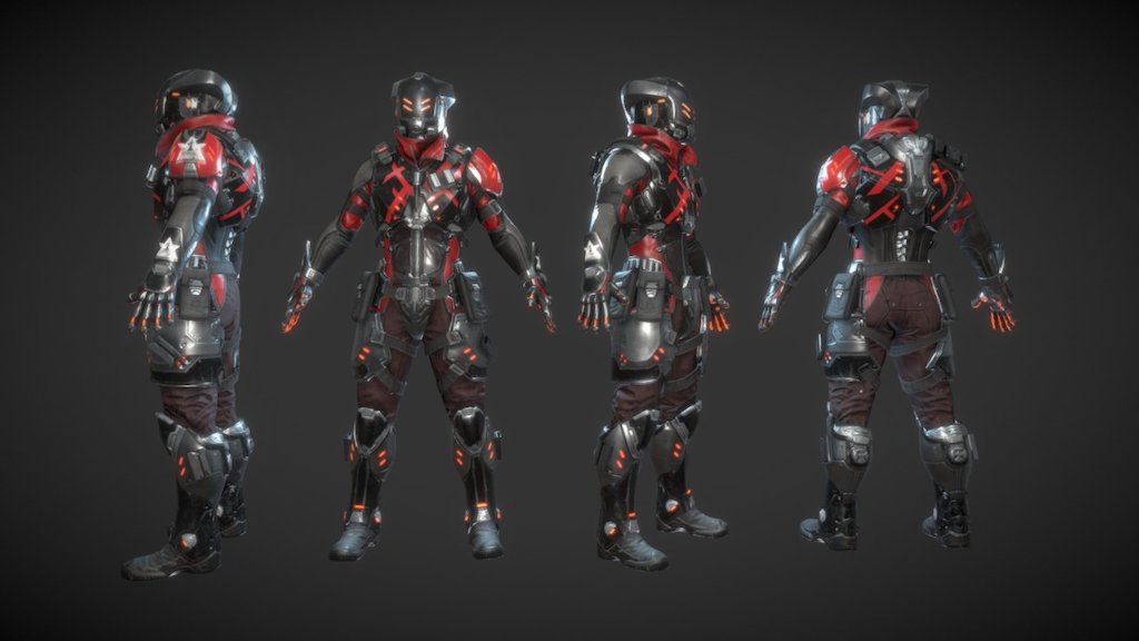 Lawbreakers 3d model