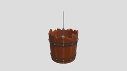 Simple Wooden Bucket