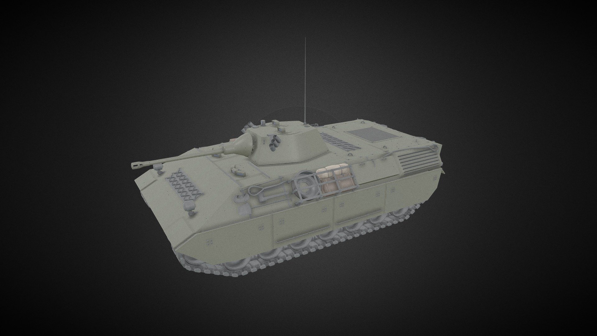 LePzKpfw V A-VI 3d model