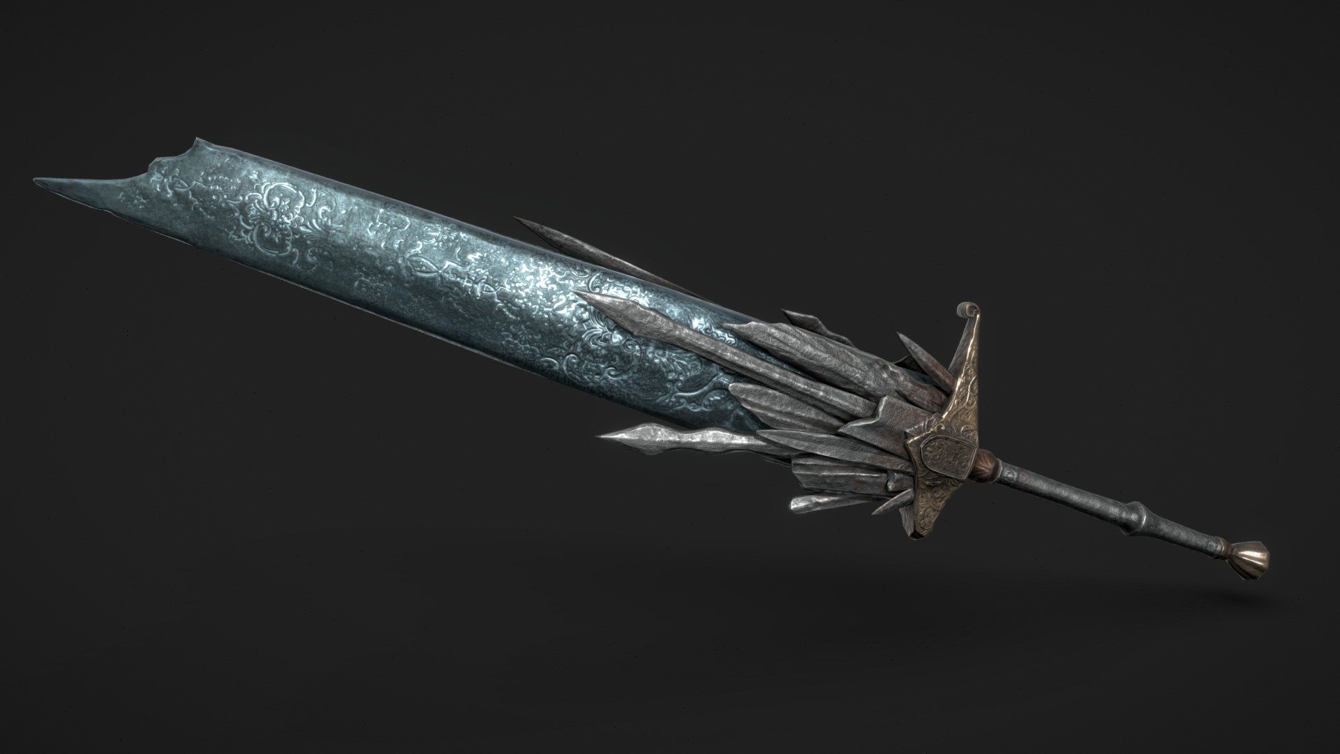 Greater Sword "Torned Echo" 3d model