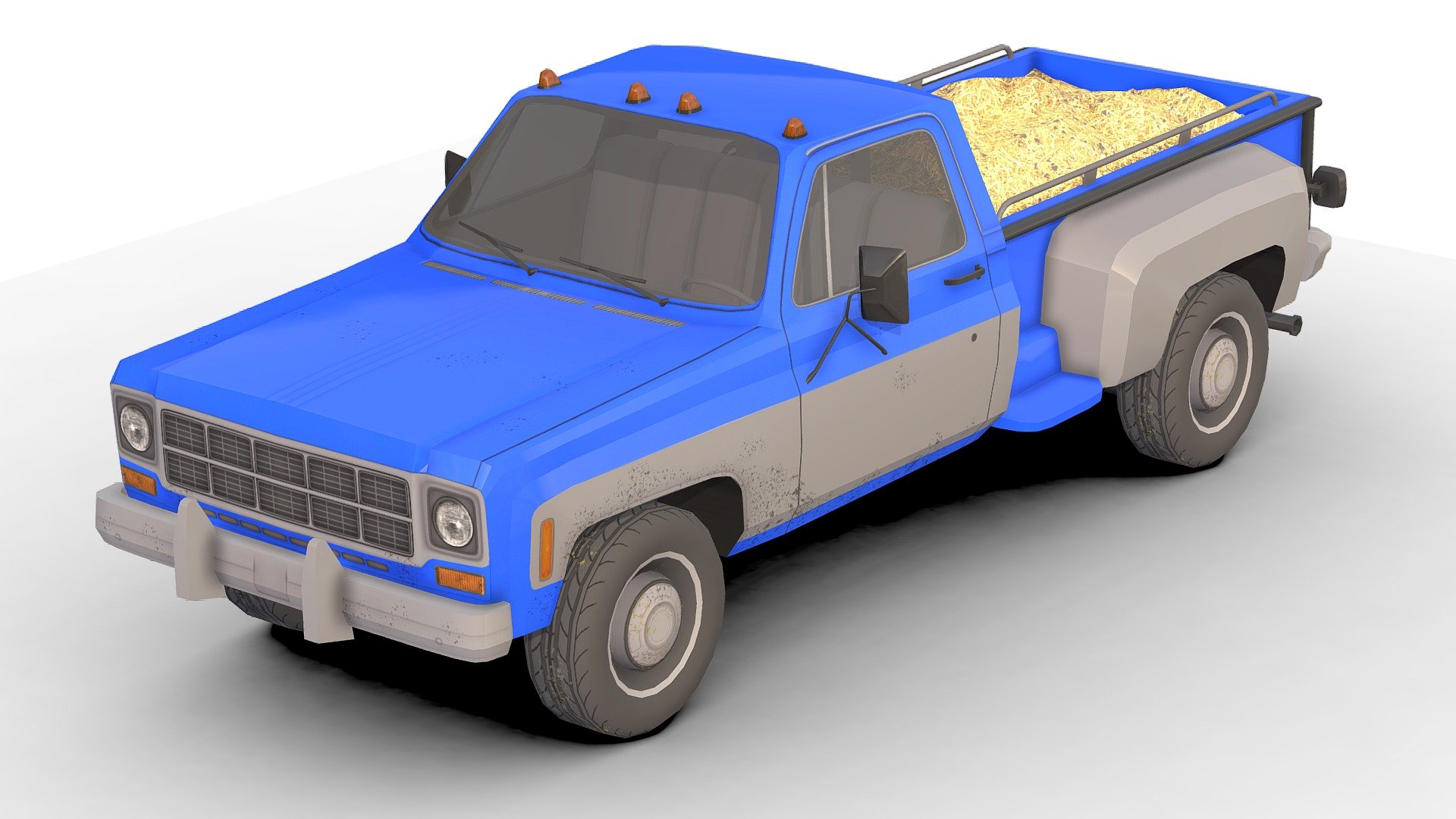 Farm Car 3d model