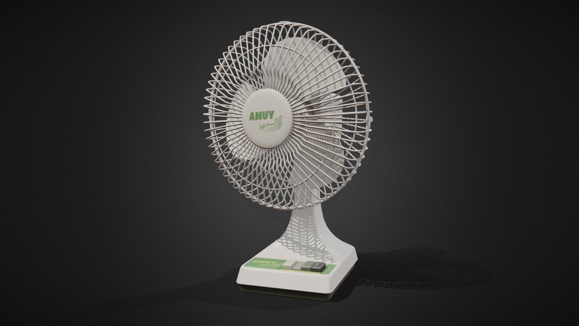 Old Fan 3d model