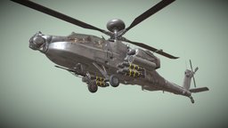 Apache AH-64D U.S. Army Basic Animation