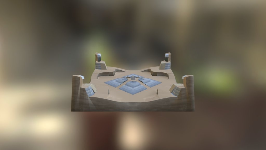 Game Arena 3d model