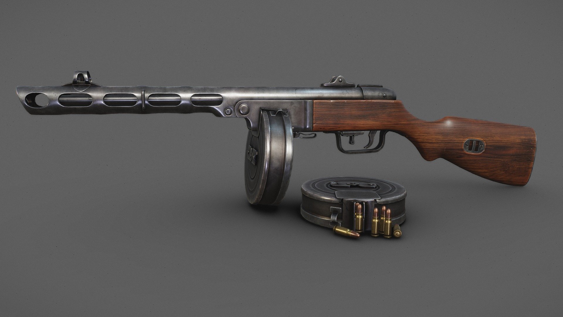 PPSh-41 3d model