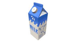 Lowpoly Milk