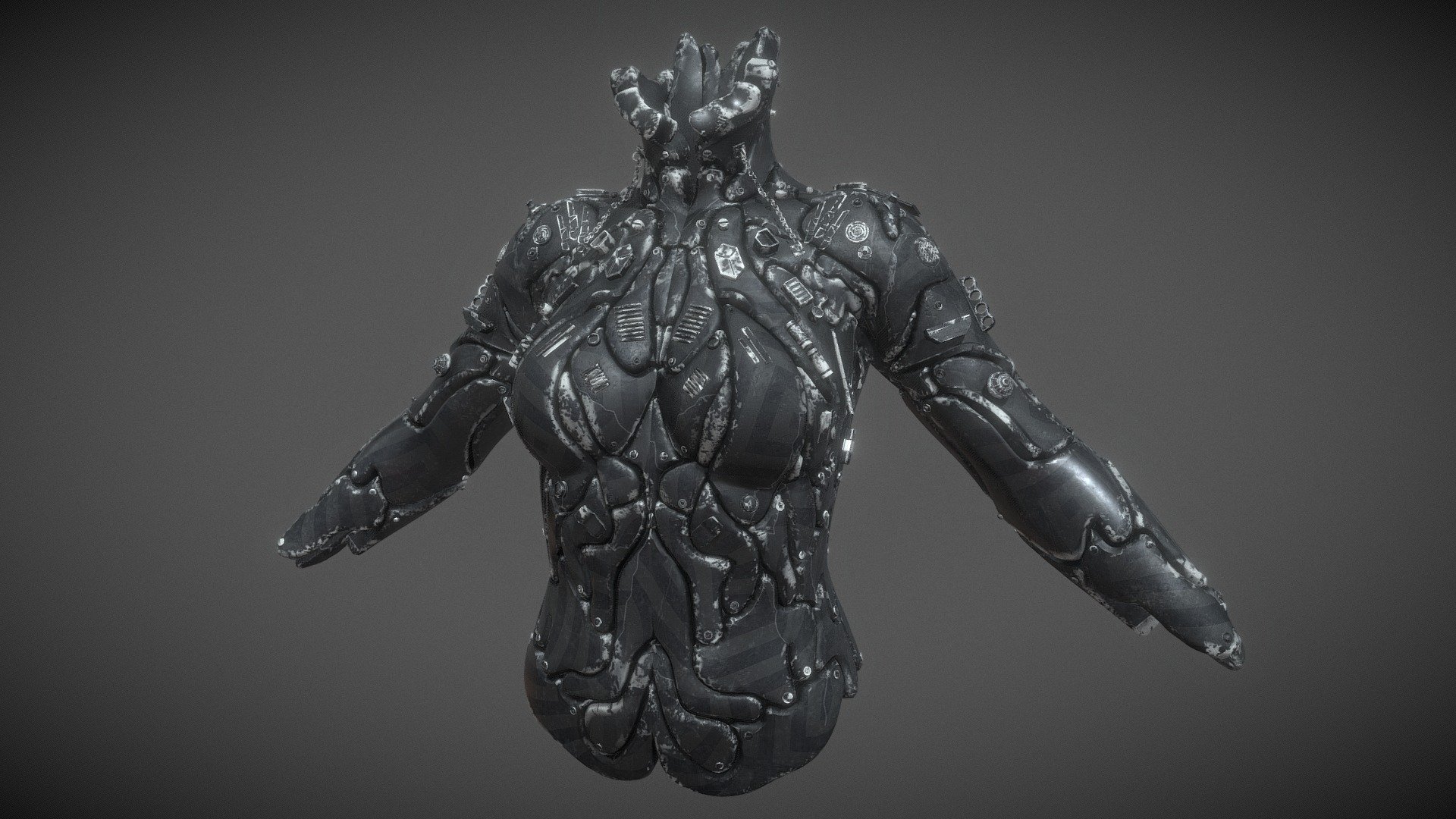 CYBERNETIC SUITS 2 3d model