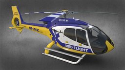 Med Flight Helicopter Airbus H130 Livery 22