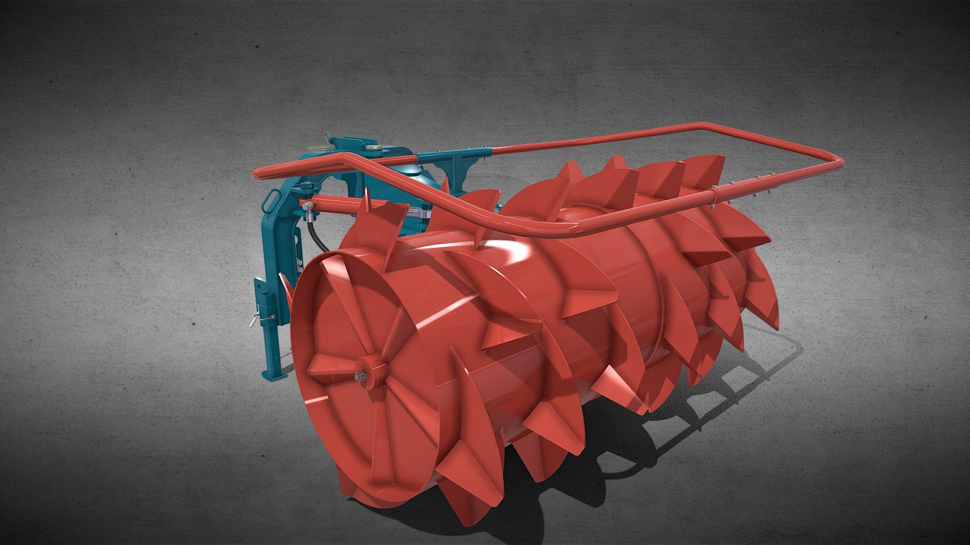 Silage Spreader S175 3d model