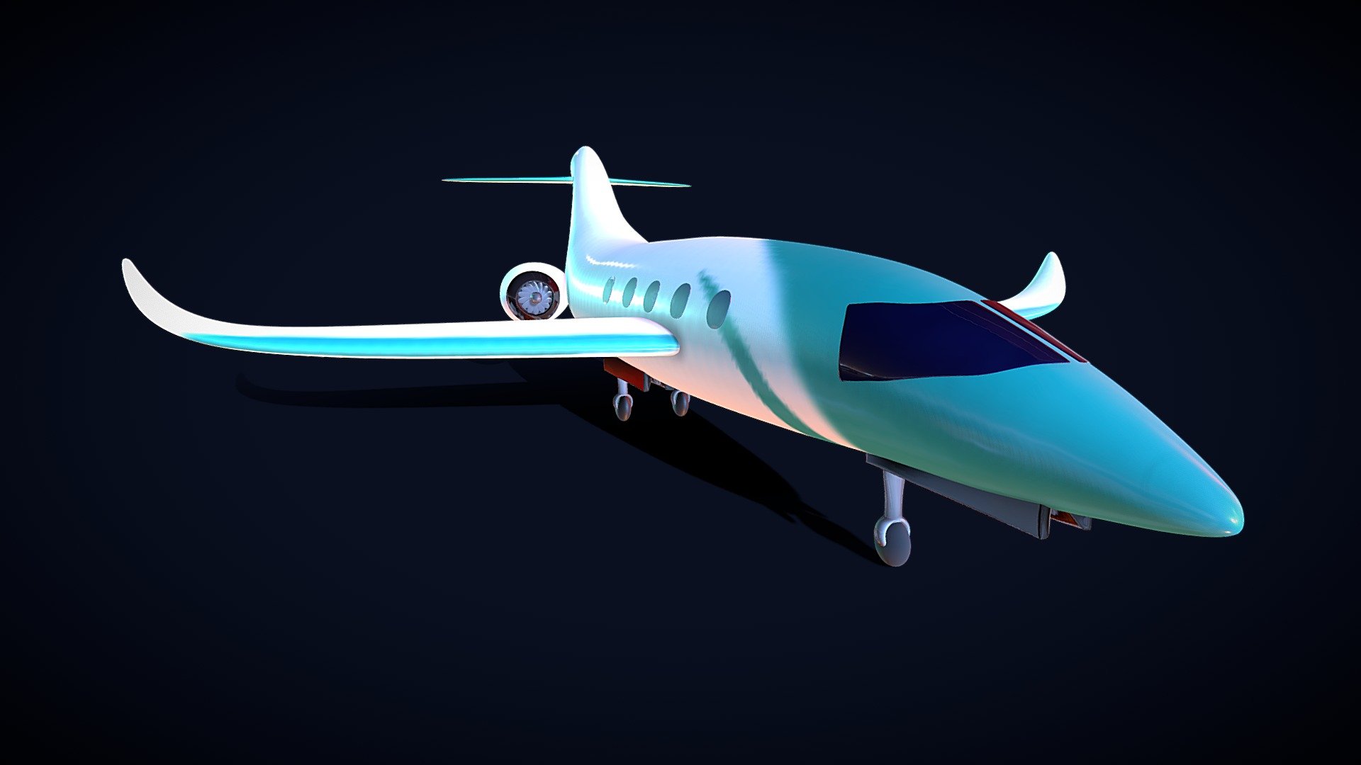 Airplane 3D Version 2 3d model