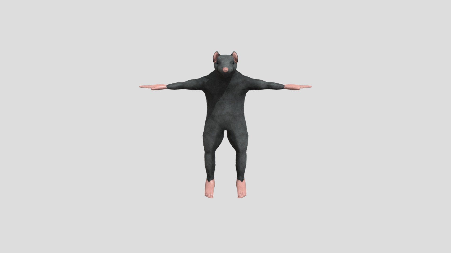 Rat Man 3d model