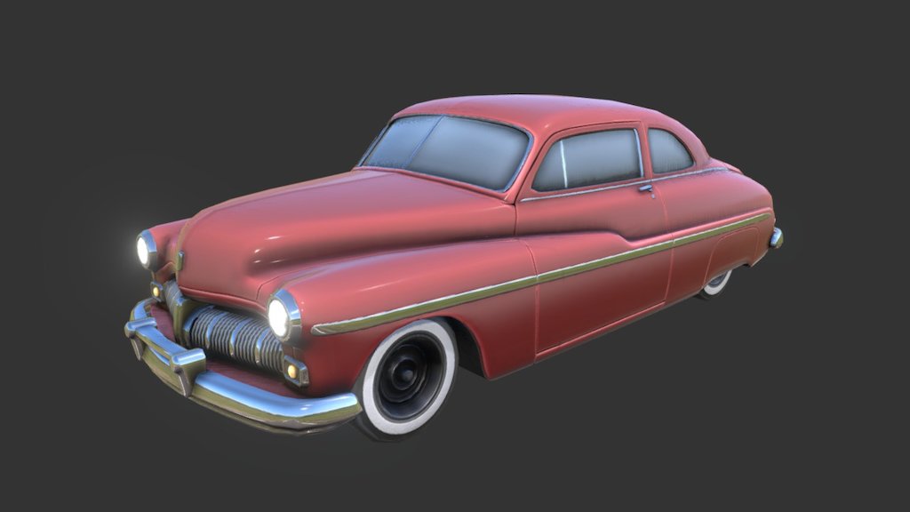 1940s Coupe 3d model