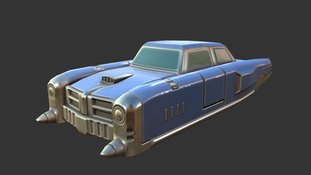 Fallout Car 3 3d model