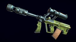 Stylized Steyr AUG