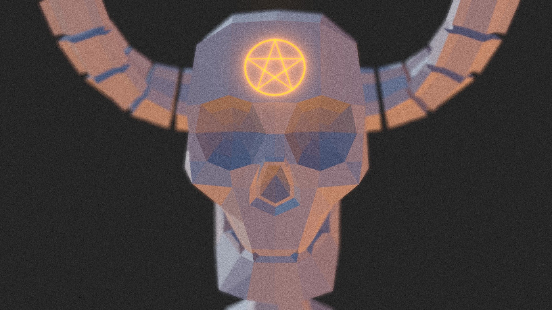 Witchs Skull 3d model