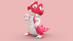 Red The Crocodile