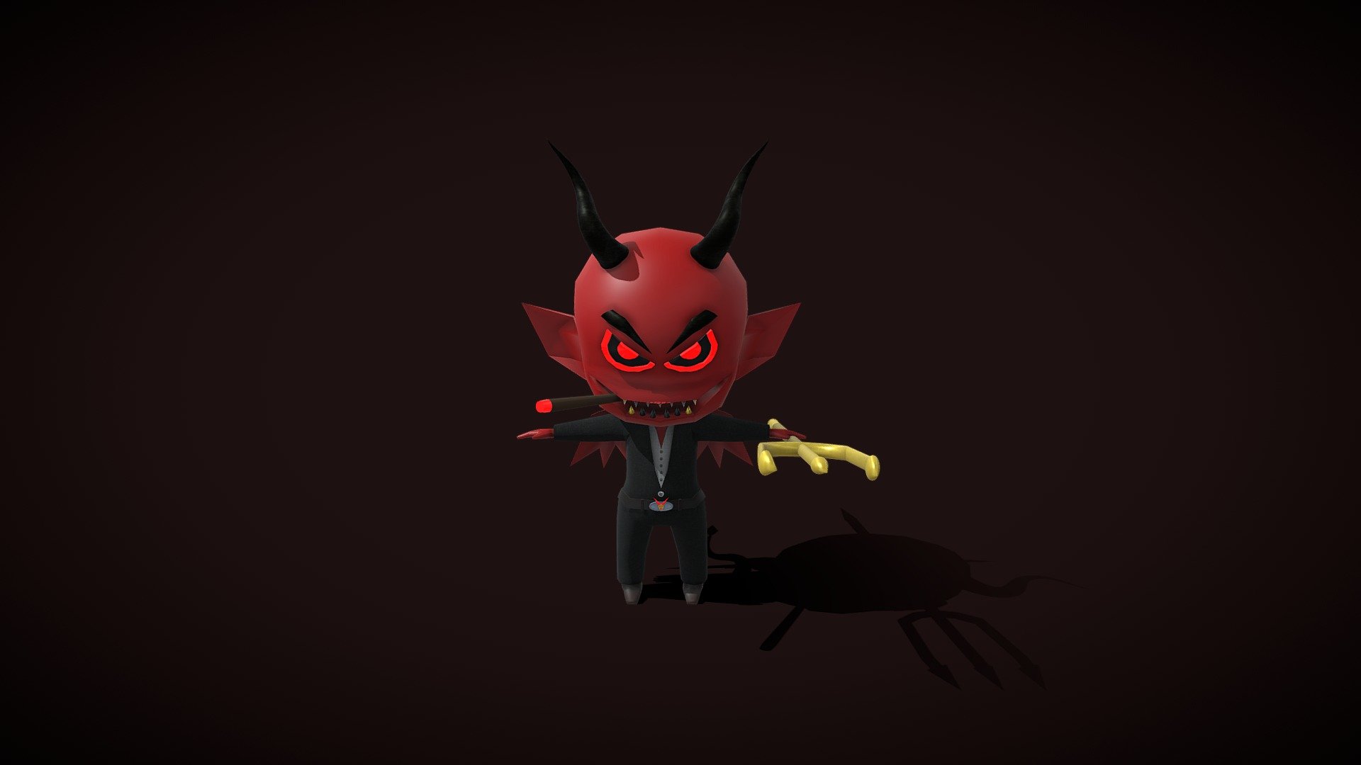 Chibi Demon 3d model