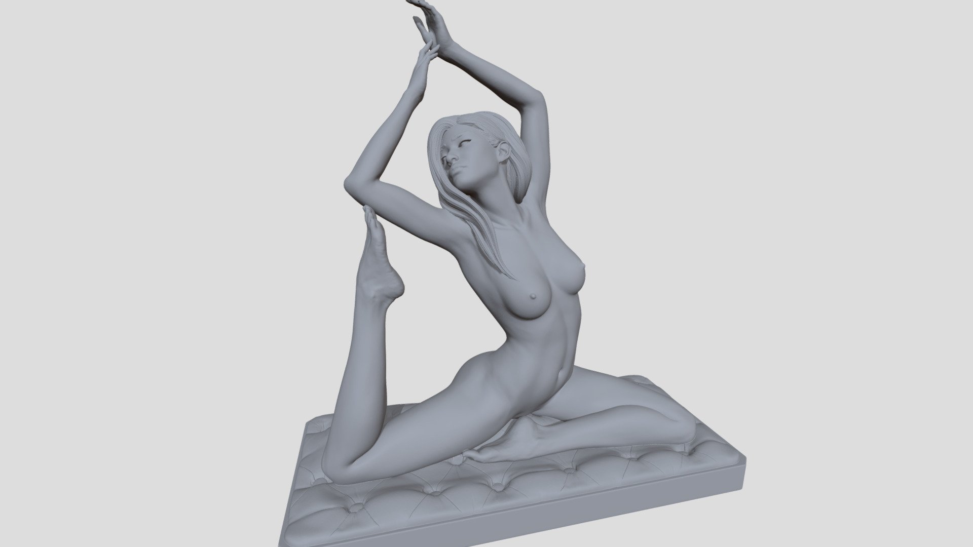 Girl, pose1 3d model