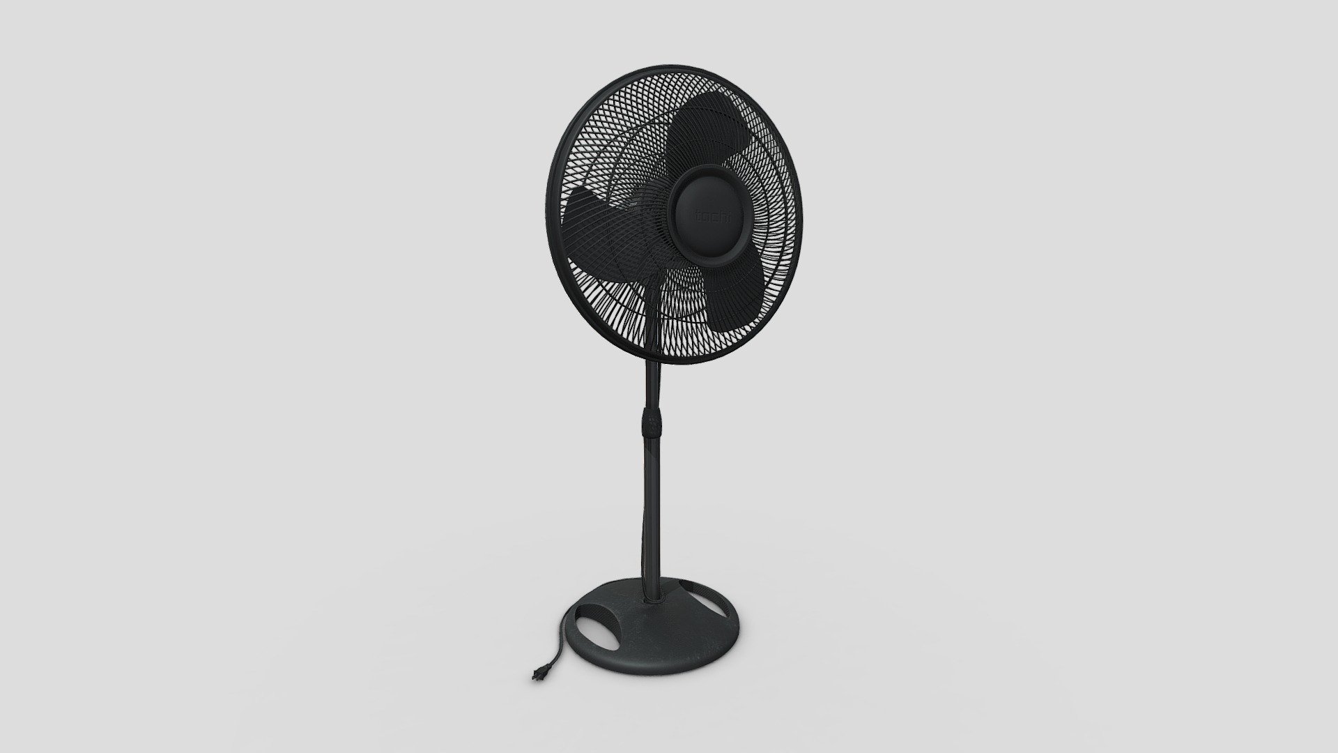 Oscillating Pedestal Fan 3d model