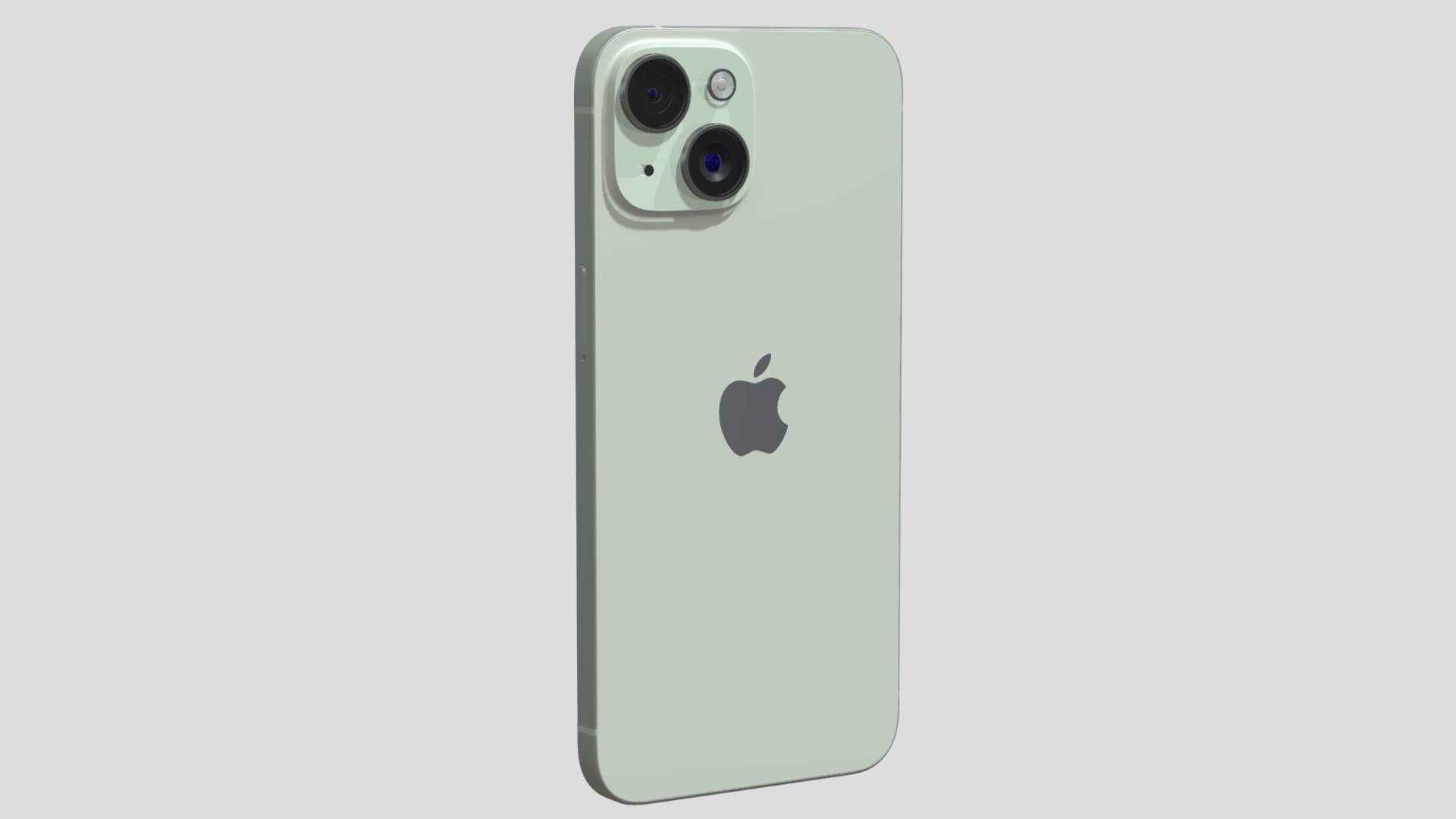 Apple iPhone 15 Green 3d model