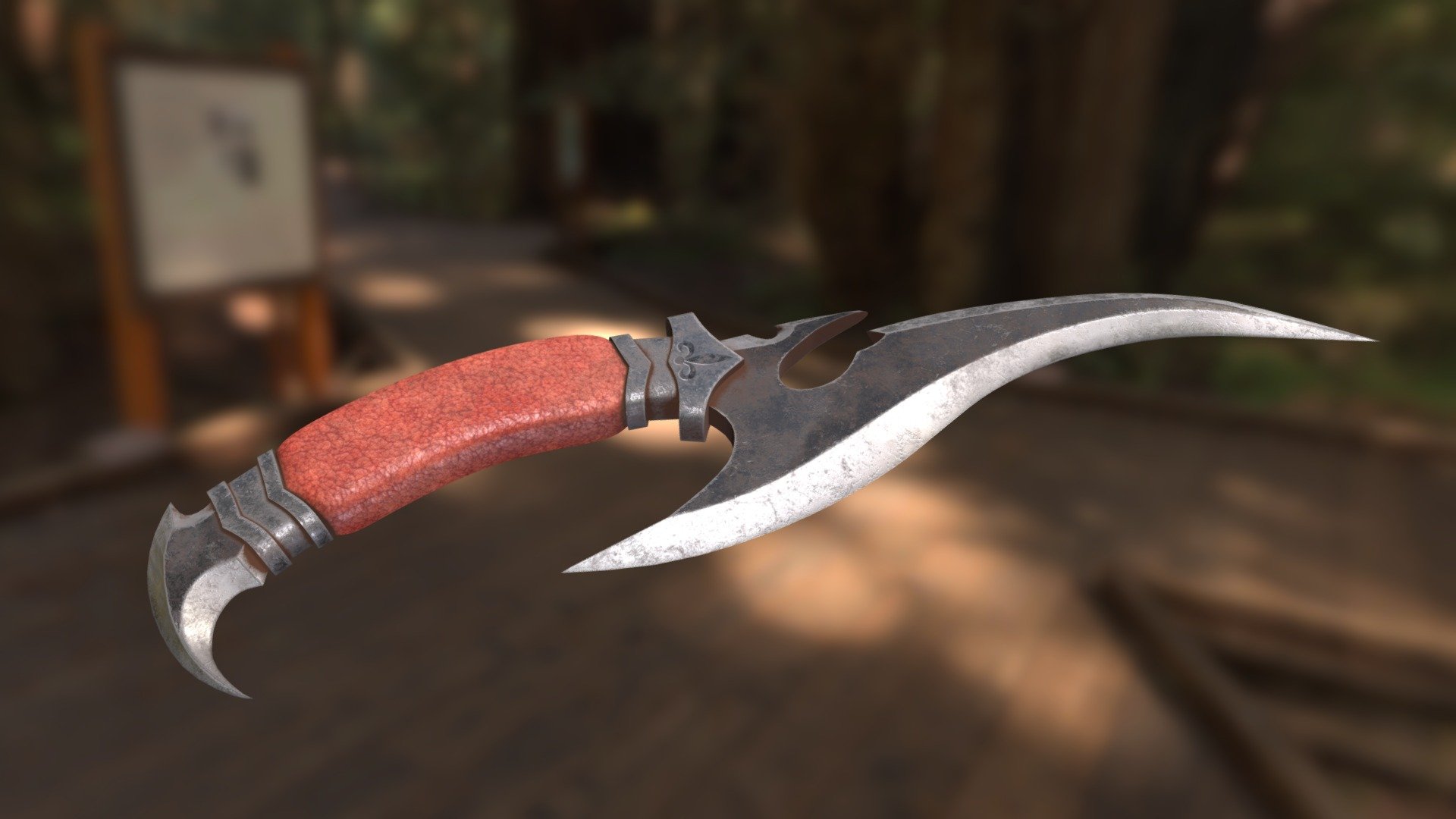 Cool Dagger 3d model