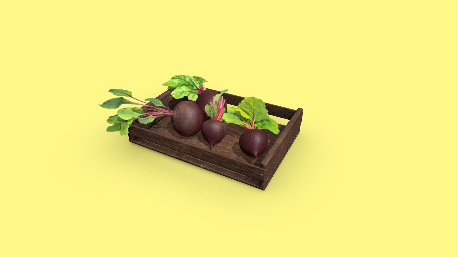 Beetroot Box | Game Assets 3d model