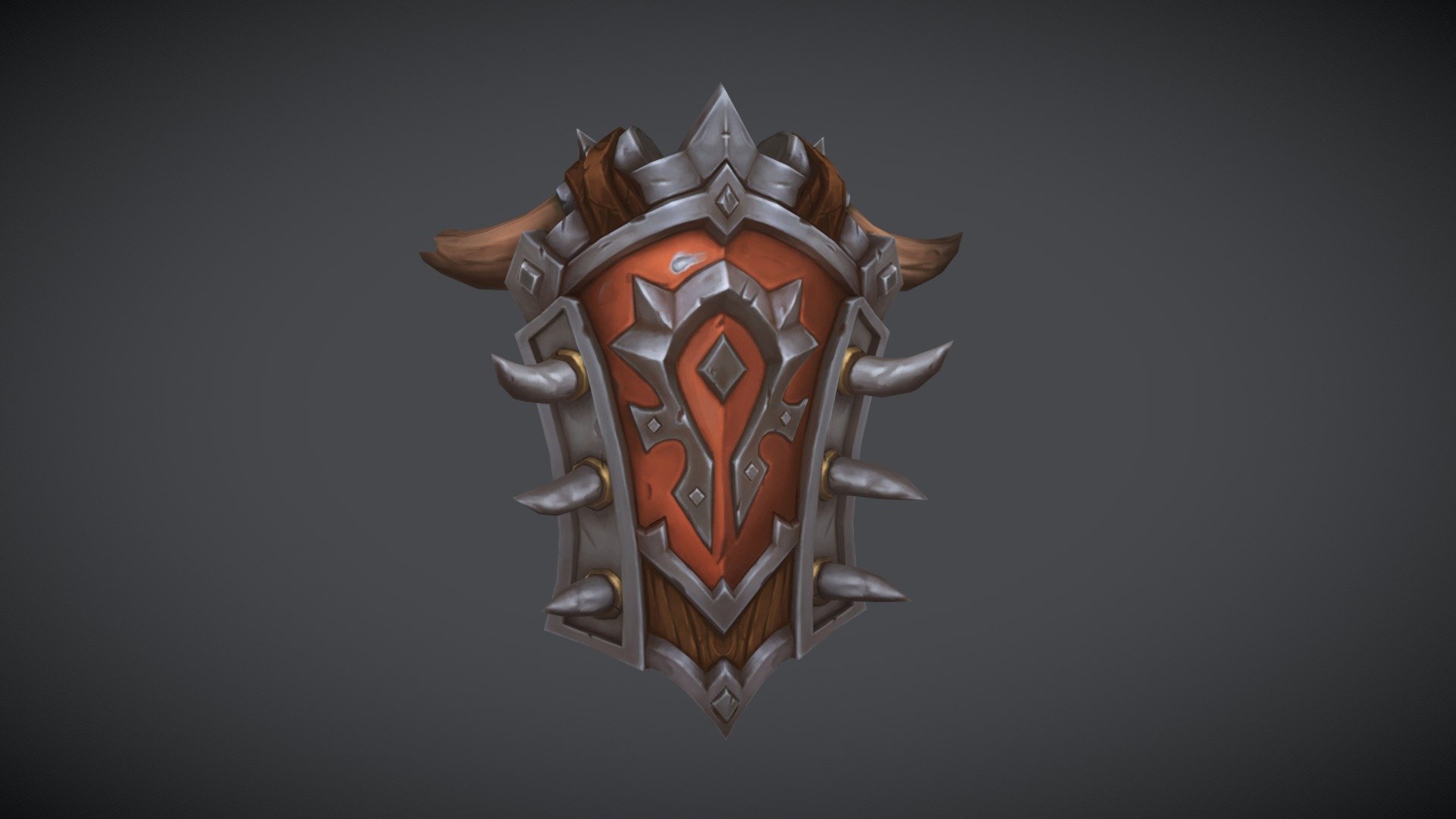 Horde Warfronts Shield 3d model