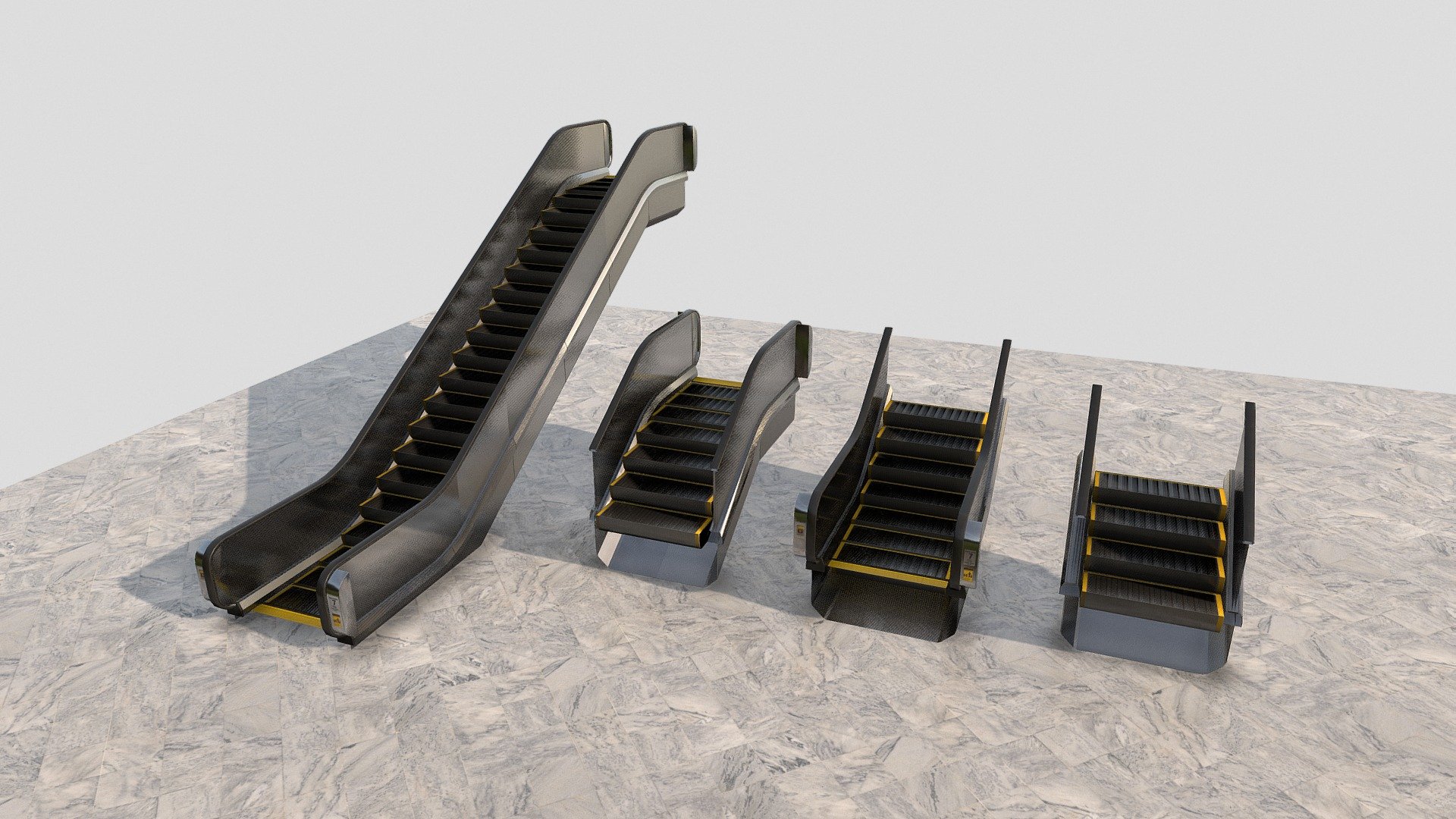 ESCALATOR MODULARS 3d model