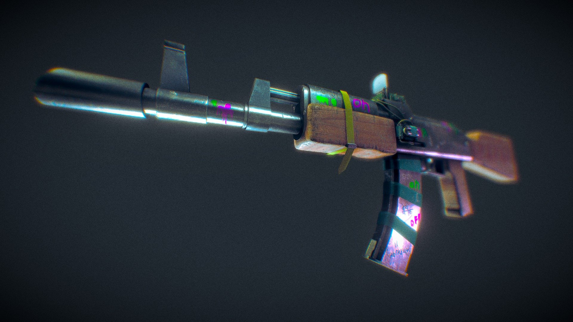 Ak 47 3d model