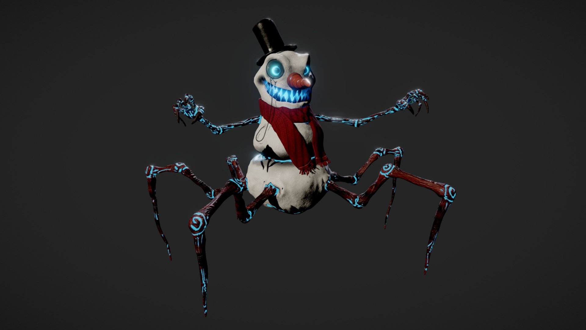 Snowman 3d model