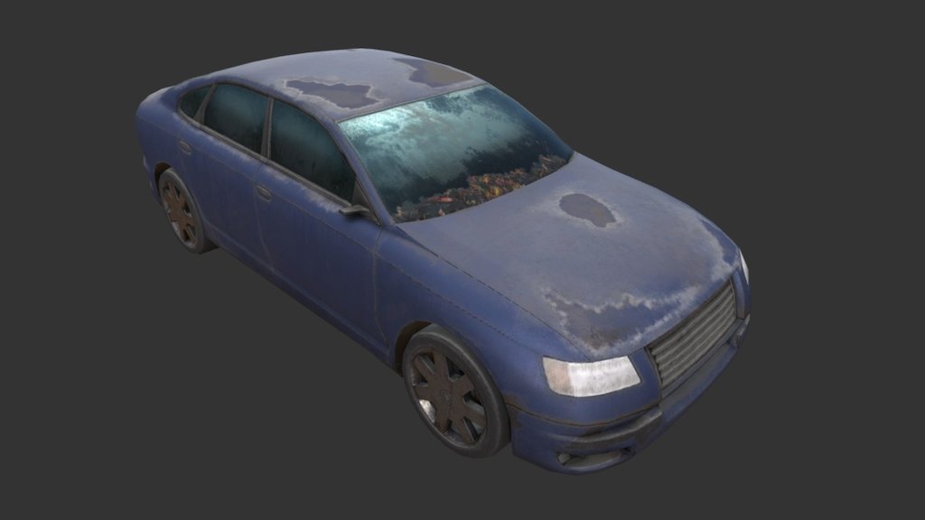 Sedan Weathering Test 3d model