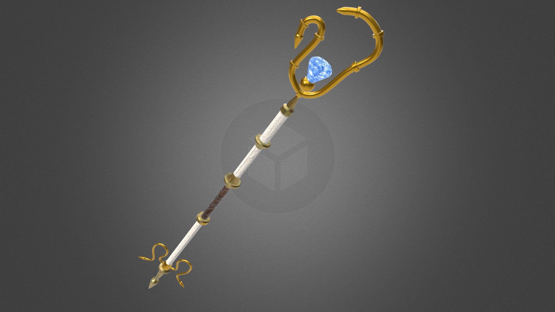 Magic Staff 3d model