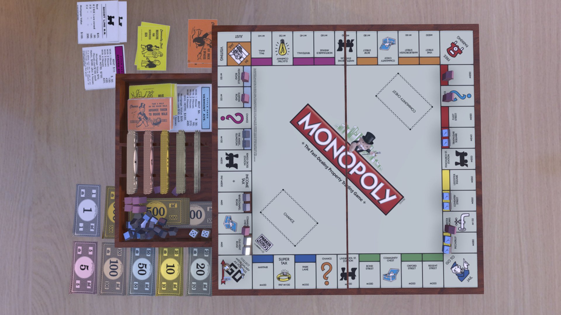 MONOPOLY 3d model