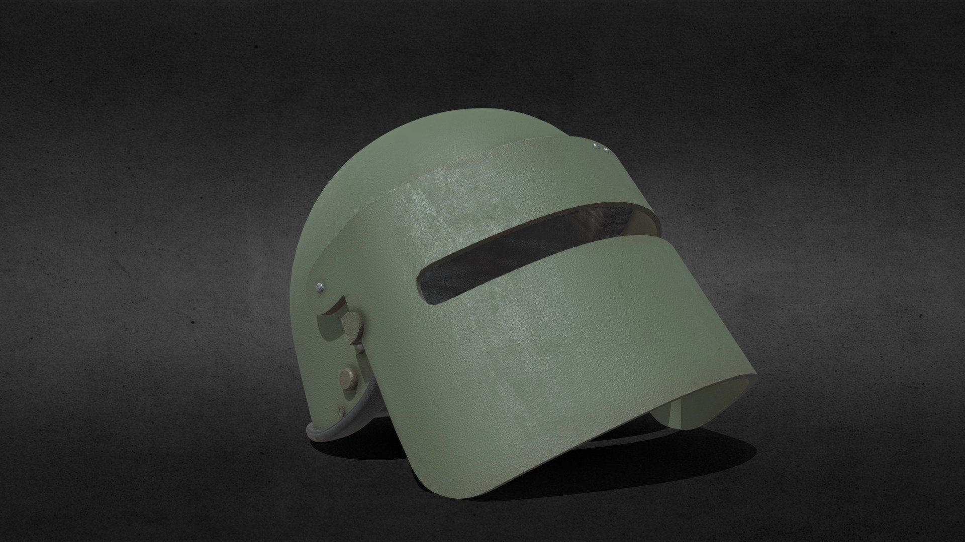 SHCH-1 Russian helmet 3d model