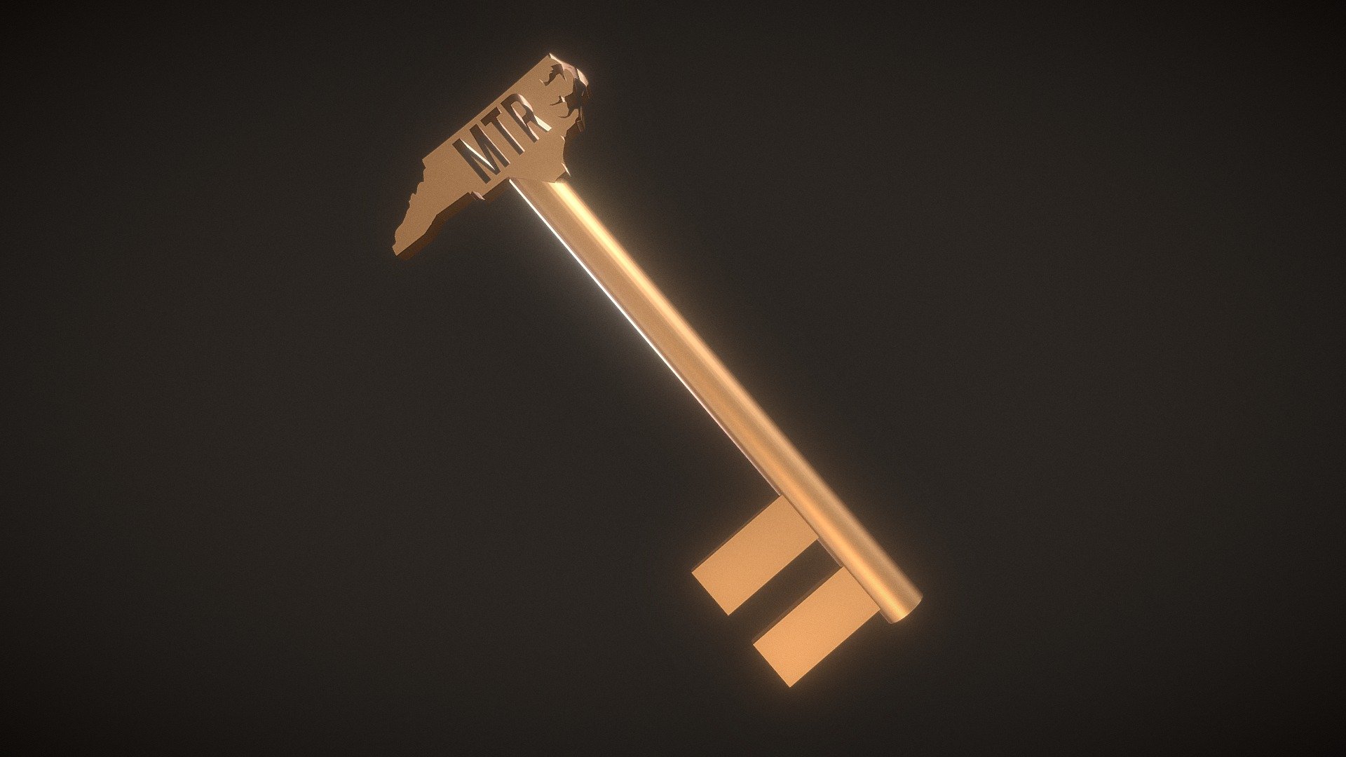 The MTR Magic Key 3d model