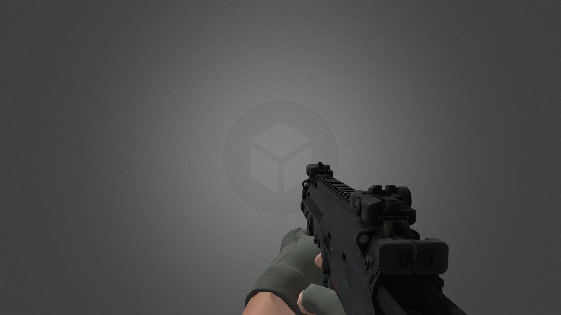 MP7 Animated 3d model