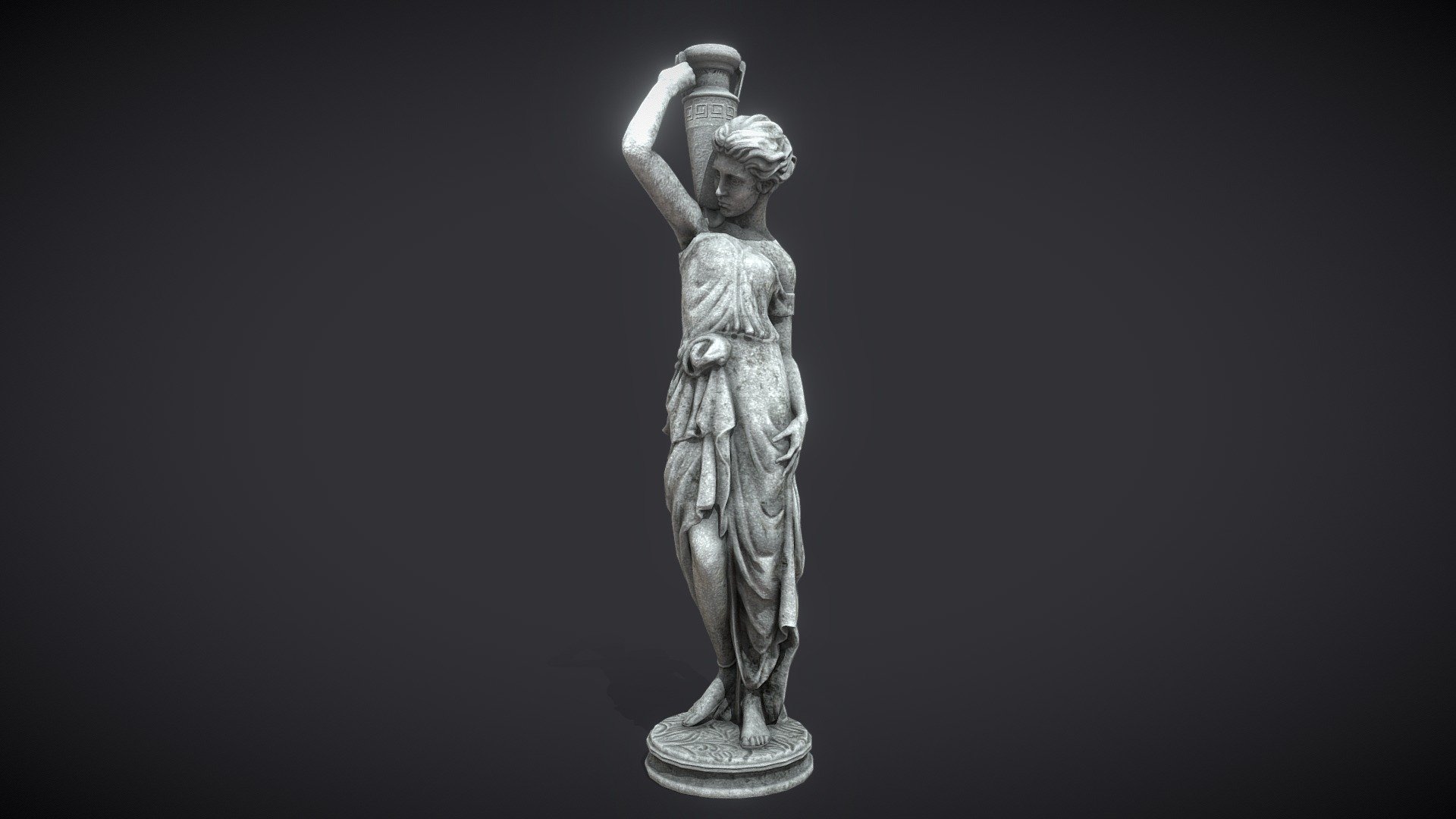 Greek Statue 3d model