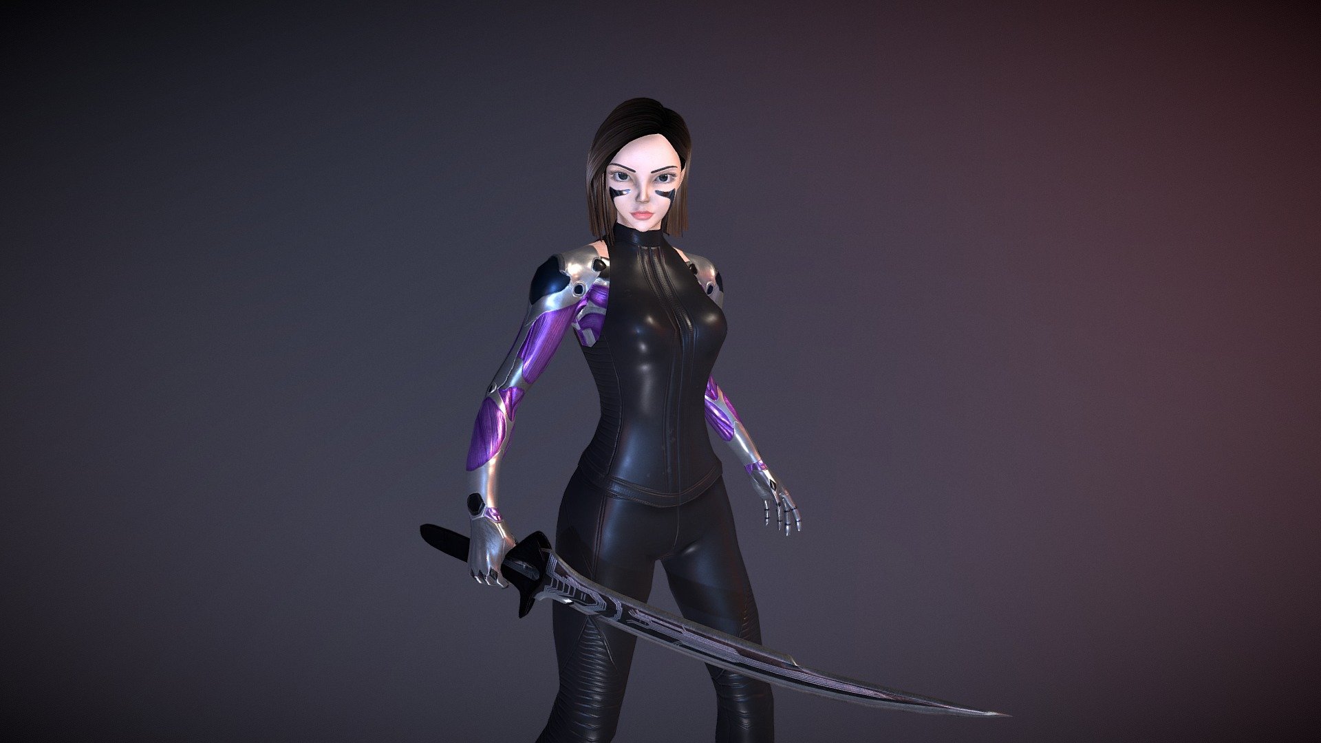 Alita-Battle angel 3d model