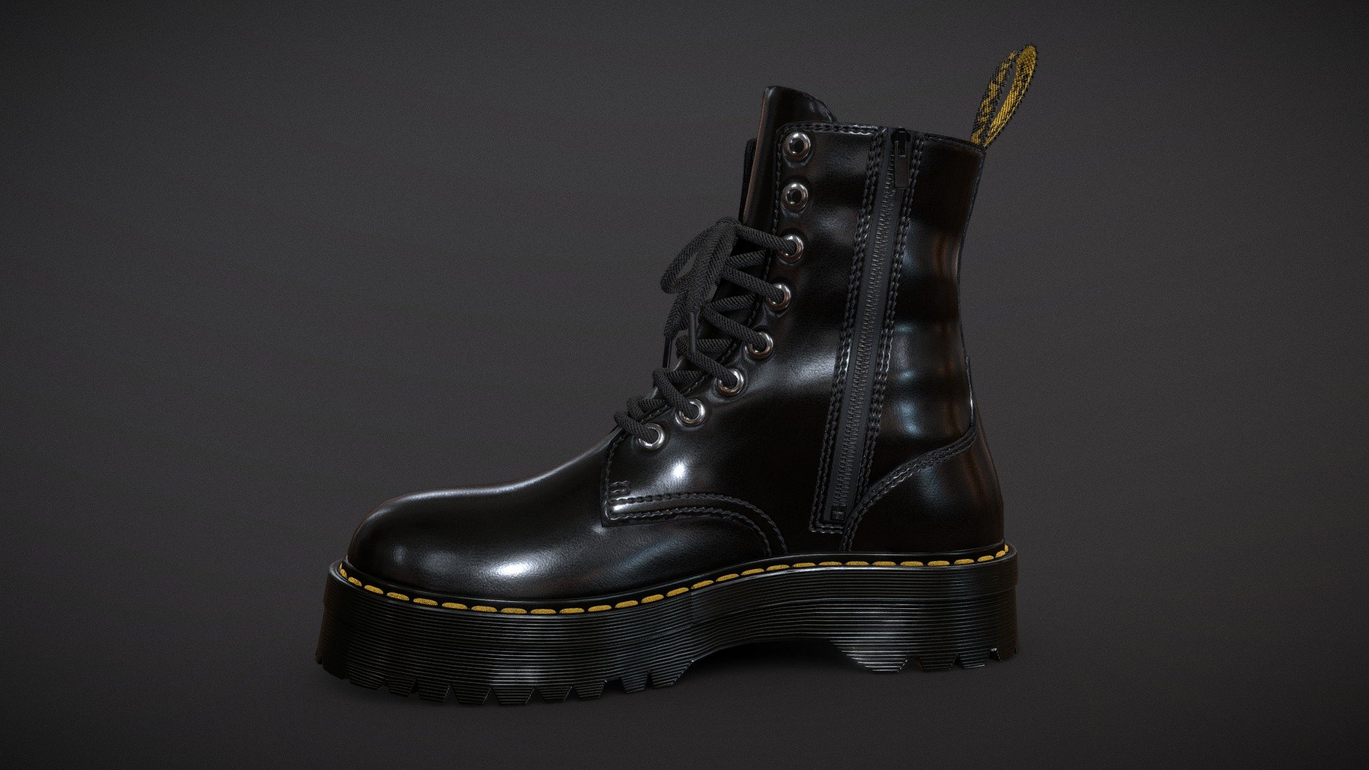 Dr Martens Jadon 3d model