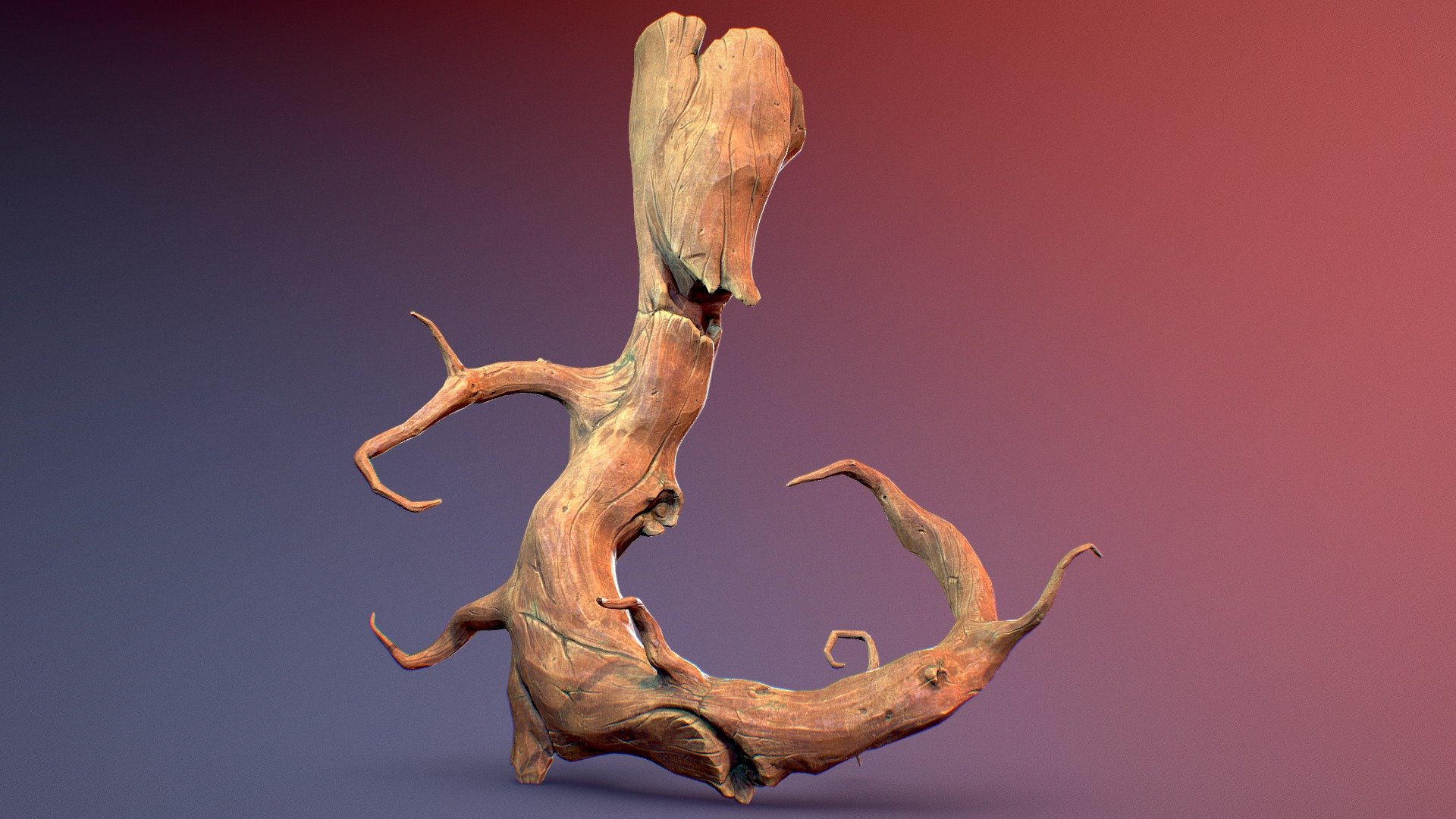 Stylized Tree Monster 3d model